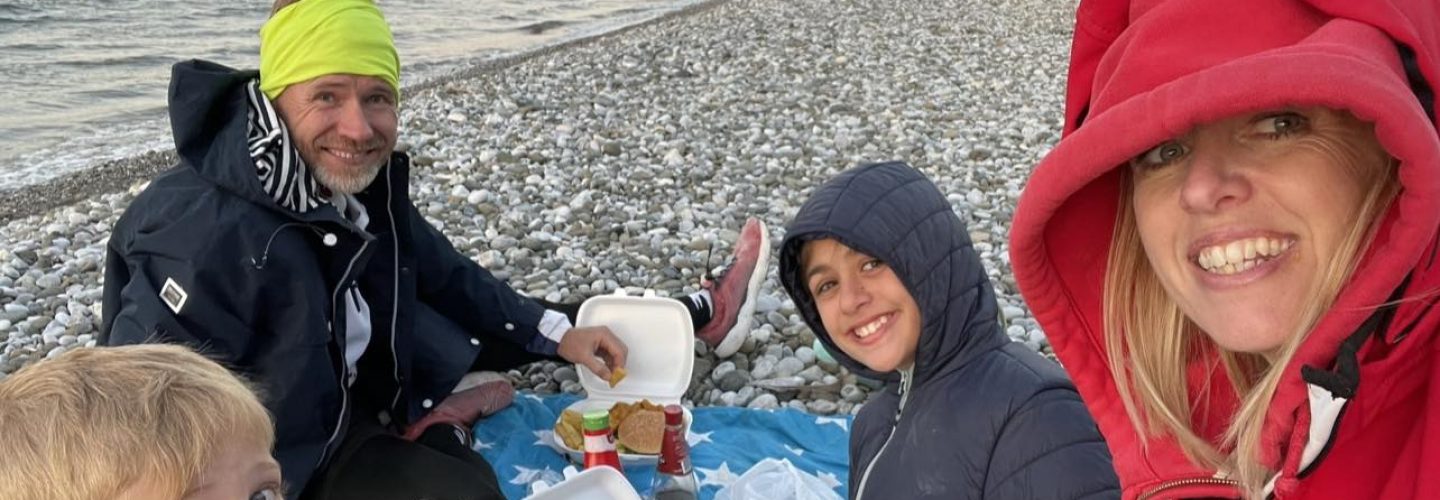 CHIPS ON THE BEACH